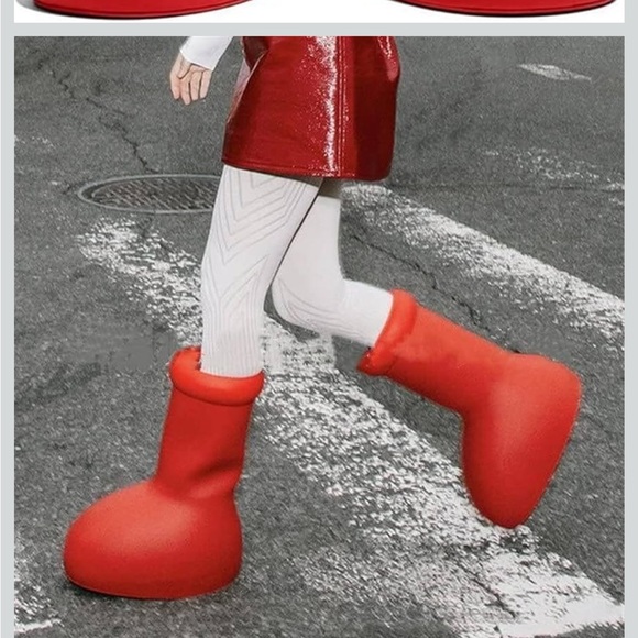 Bold Red Boots